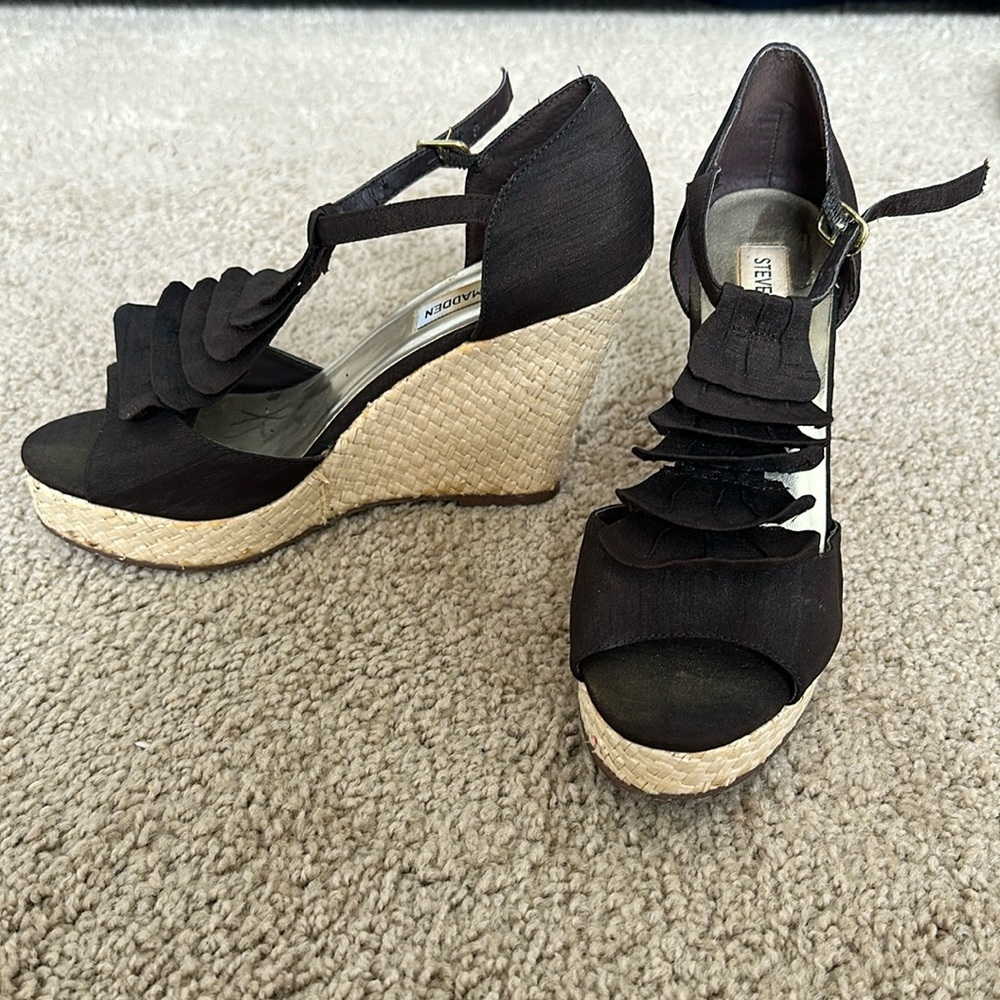Steve Madden Wedges - brown
